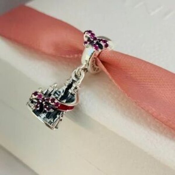 Disney Castle Charm with Pink Accents - Picture 5 of 5